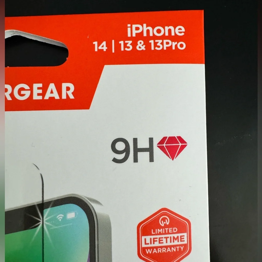 ONE iPhone 14 & 13 & 13Pro HD Tempered Glass screen protector Hypergear